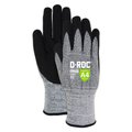 Magid DROC GPD455 13Gauge DuraBlend NitriX Grip Technology Coated Work Glove  Cut Level A4 GPD455-5